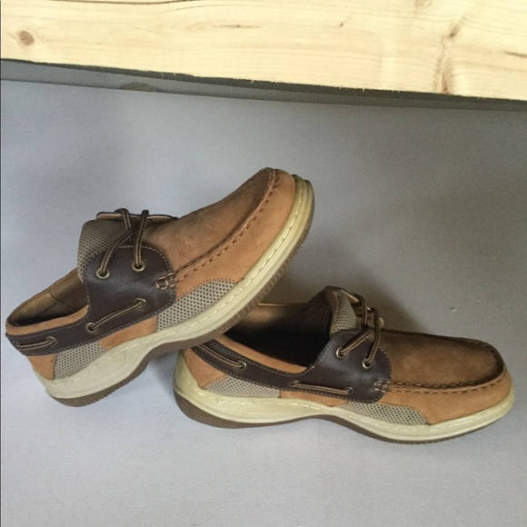 Dexter  Men’s Brown And tan Colours Lace Up Shoes, - Picture 5 of 8